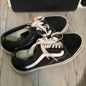 Black old school vans